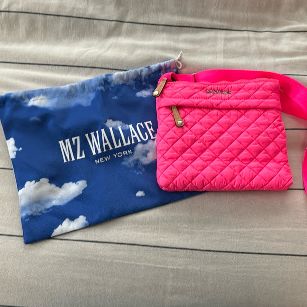 MZ Wallace Hot Pink Cross Body